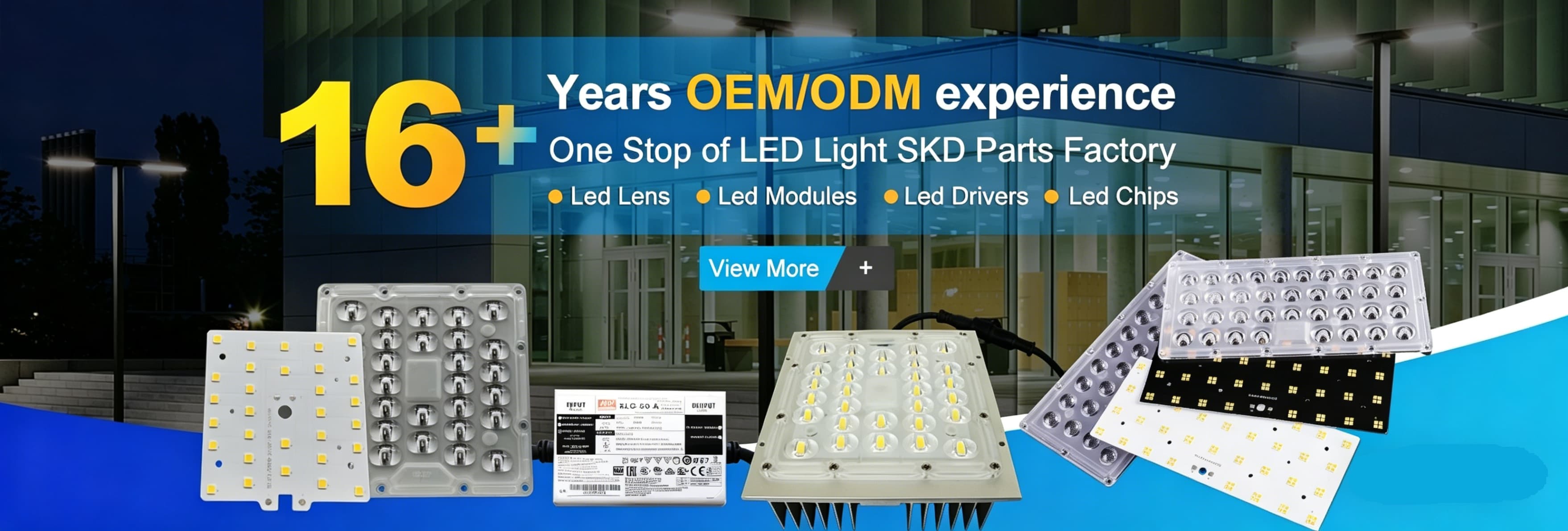 Qualità Modulo dell'iluminazione pubblica del LED Fabbrica