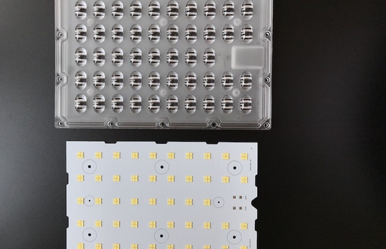 comprare lente di matrice di ottica delle componenti dell'iluminazione pubblica di 150W 3030 SMD LED per la lampada della strada fabbricazione online