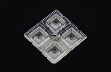 comprare PMMA Led Collimator Lens , 4 in 1 Led Optical Lens For SMD 5050 Led Lamp fabbricazione online