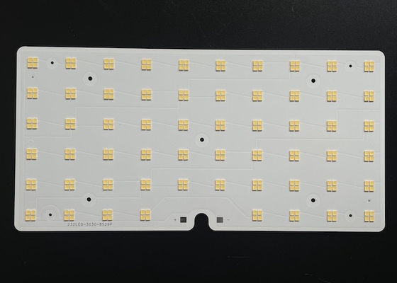 comprare 150W 180W 200W 232PCS 3030 SMD LED Modulo 58X4 TYPE3-M Street Light Lens fabbricazione online