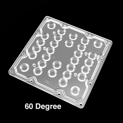 comprare 130x130mm 30 led LENZA OPTICA 30° 60° 90° 50W 80W 100W fabbricazione online