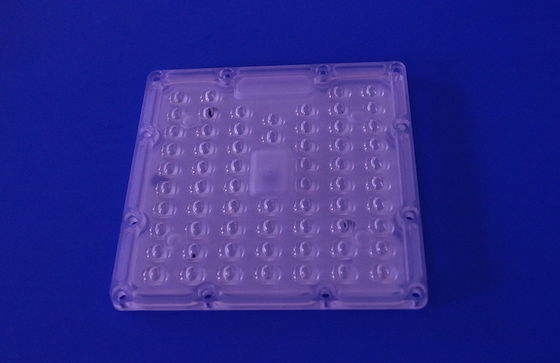 Square LED Street Light Module 80X150 Degree Lens with PCB board for Urban lights parts