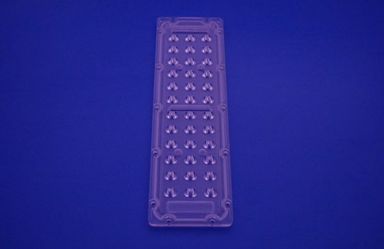 PC Material SMD 3030 LED Lens , High Power Led Lens 250x74mm Series Durable
