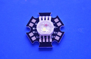 comprare L'alto potere RGBW del chip di 4X3W Epistar LED ha condotto il diodo con il PWB nero della stella fabbricazione online