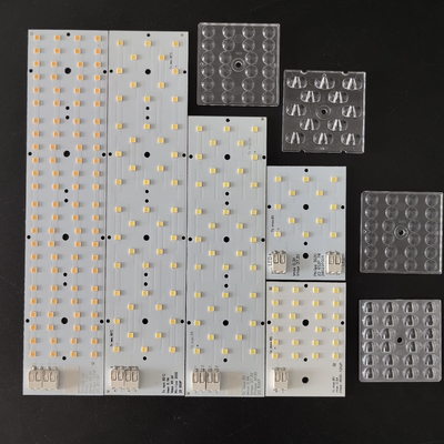comprare OEM Custom SMD LED PCB Board Design Prodotto PCBA personalizzabile per lenti da 50*50mm fabbricazione online