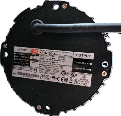 comprare XBG-100 LED Driver 100W Potenza costante 27-56V DC Voltaggio di uscita per illuminazione LED Stage Spot Bay fabbricazione online