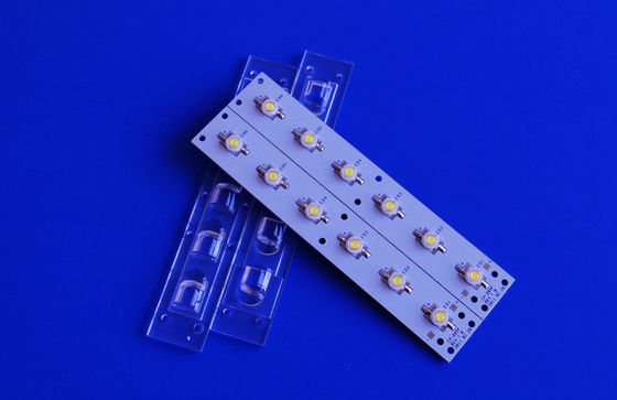 PCB Module Road Lamp Led Lens Array 40X80 Degree  , 5W PMMA Lens