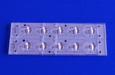 comprare La lente di PMMA ha condotto l'angolo d'apertura della lente di grado della lente 40x80 dell'iluminazione pubblica con il modulo del PWB fabbricazione online