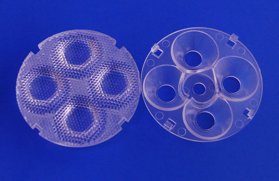 50 / 80 Degree 4W led light Lens , PMMA High Power Led Lens for repair