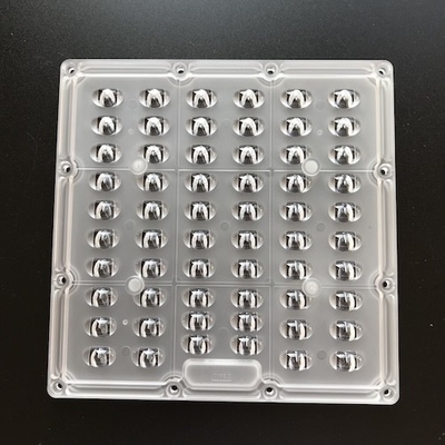 comprare 175x175mm 5050 SMD LED array Lens TYPE 2 square light lens 60w 120w fabbricazione online
