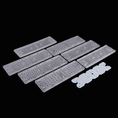 comprare Lenti a LED con PCB per luci di tunnel, SMD 3030 Lenti a LED ottica fabbricazione online