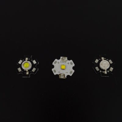 220LM led high power module , 6500k led 3w high power with star aluminium PCB
