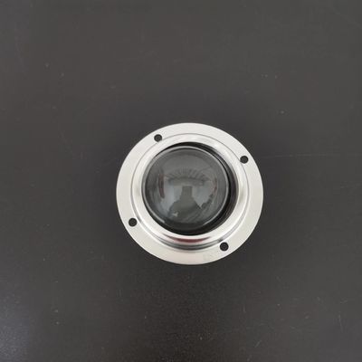 Dia 50mm Height 24mm cob led reflector , optical glass lens for led road lamp