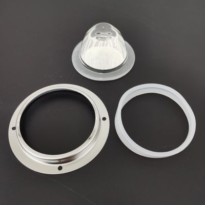 Borosilicate Led Glass Lens Magnifying Glass Lens 45 Degree