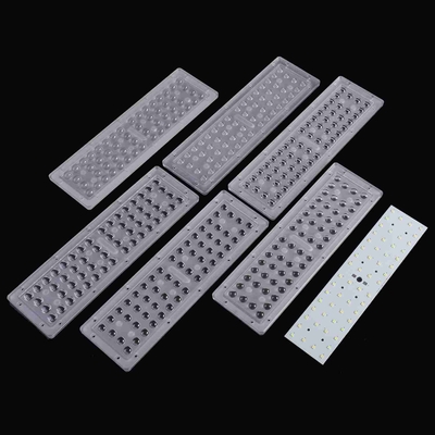 comprare La lampada della strada di 56 W ha condotto la matrice della lente/lente principale ottica dell'iluminazione pubblica con la guarnizione del silicone fabbricazione online
