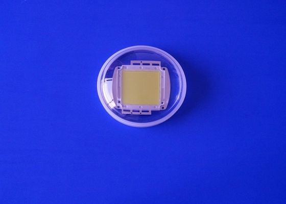150W COB High Power Led Glass Lens 130mm Diameter DC20-34V For High Bay Light
