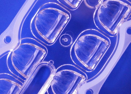 126MM 10 LED Street Light Optical Lens 135x55 Degree TYPEII-M 10/ 20 Watt