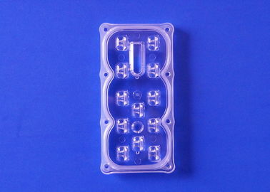comprare 12 pezzi 3535 di SMD LED dell'iluminazione pubblica della lente del modulo del PC ottico 91% Tranmittance del grado fabbricazione online