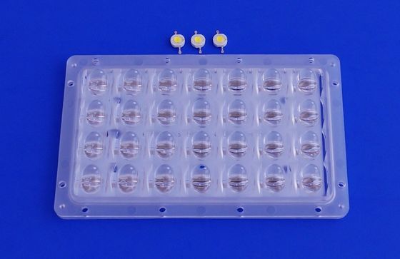 28W Led Street Light Lens PMMA Led Lens For High Way Led Lamp