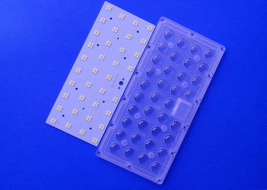 comprare Lente 60 90 della lampada di proiezione di matrice di 36 LED un PC da 150 gradi ottico con il bordo del PWB 144 fabbricazione online