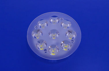comprare 9w Bridgelux PMMA ha condotto la lente, lente principale ottica della lampada del tunnel per illuminazione decorativa fabbricazione online