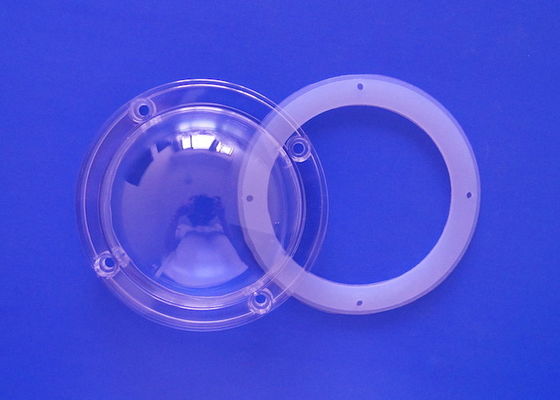 100MM Dia 91% Transmittance Clear PC Cover 50W 100W COB Lens