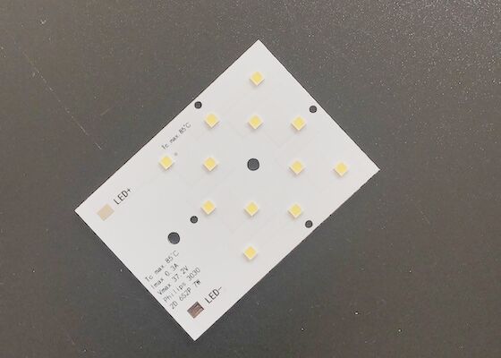 comprare Bordo di alluminio del PWB del modulo di SMD3030 12LEDs 50x50mm 6W-10W fabbricazione online