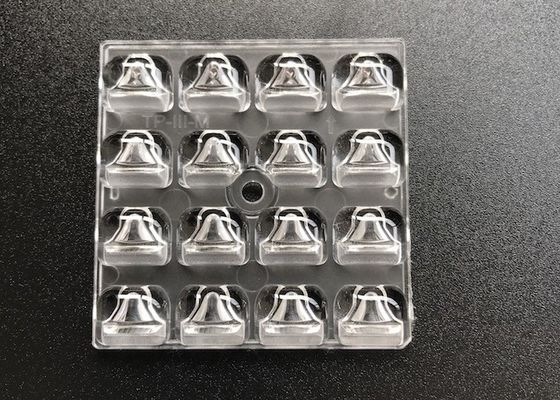 16  24LEDs SMD3030 SMD5050 Optical PC Lens For 50x50mm