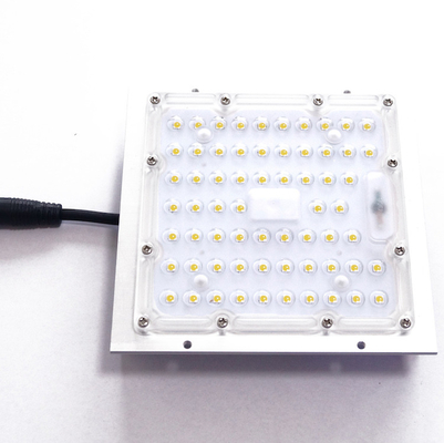 comprare Il quadrato modella la guarnizione del silicone dei corredi 50w 150lm/W di illuminazione di via di SMD3030 LED fabbricazione online