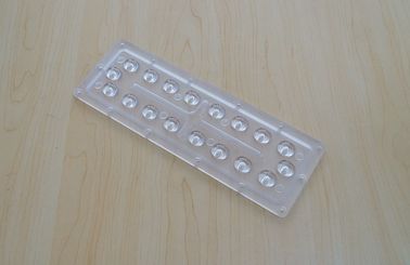 comprare Vicoli di veicolo asimmetrici principali dell'iluminazione pubblica 4 della lente 18W della via 235x80x5mm fabbricazione online