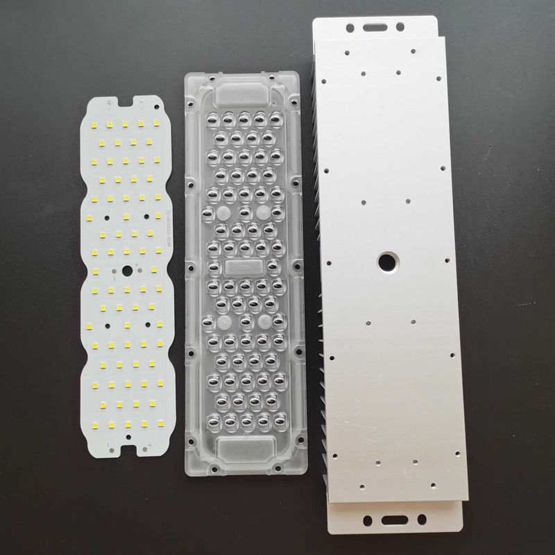Road Lamp LED Street Light Module 50W SMD 3030 LED Optical Grade PC Lens Material