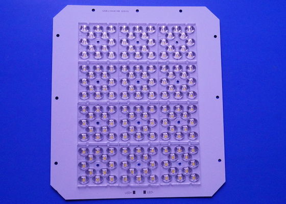 Scheda PCB SMD 3030 personalizzata da 120W 144 LED per modulo lampione stradale a LED con lente LED 5050SMD