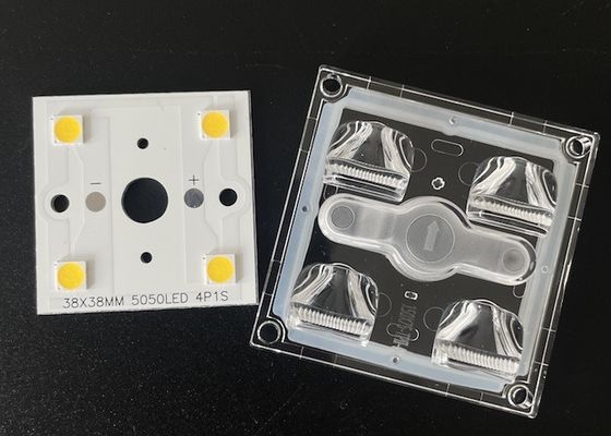 Modulo per lampione stradale LED SMD 5050 impermeabile 10W-15W con scheda LED e lente