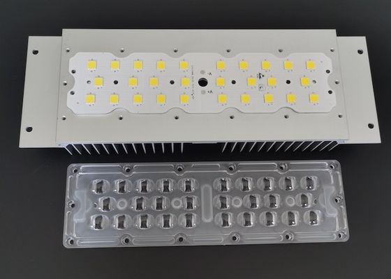 7070 SMD Modulo di marciapiede PC Lens Street Light Module 50W-120W Con 158x103 Grado TYPE2-M