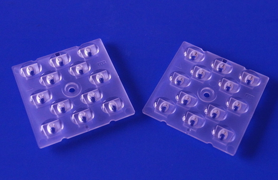 12 IN 1 lente ottica di matrice TYPE3 3030 SMD della lente del PC LED per la lampada di via del LED