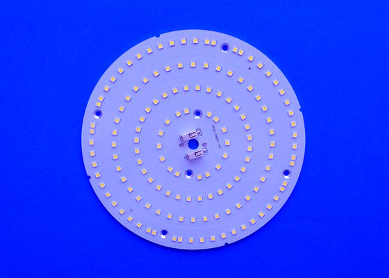 100 Watt SMD LED PCB Board Dia 150mm Round PCB Board con 2 anni di garanzia