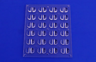Modulo principale ottico 24W SUN-L75X135ED130 dell'iluminazione pubblica della lente LED del PC