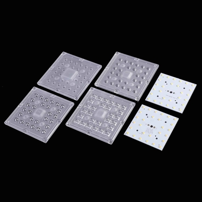 Lente ottica del PC dei corredi di modifica dell'iluminazione pubblica di SMD3535 150lm LED