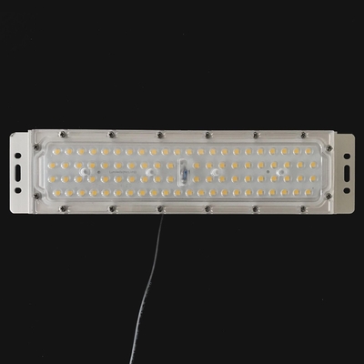 Lente dell'iluminazione pubblica principale PC ottico della lente 50w di parallelo 3030 LED del dissipatore di calore 14