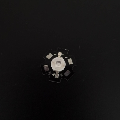 LED ad alta luminosità rosso ad alta potenza 3w 630nm 60lm, 3 anni di garanzia