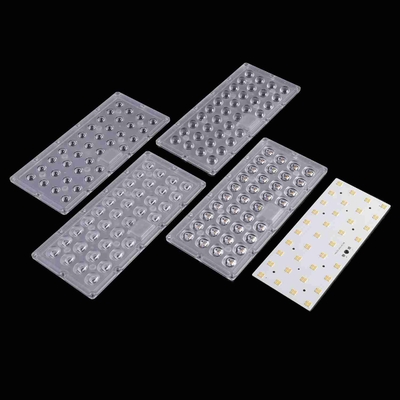 Componenti di illuminazione stradale a LED da 100W per parcheggi con temperatura di colore 3000K-6000K