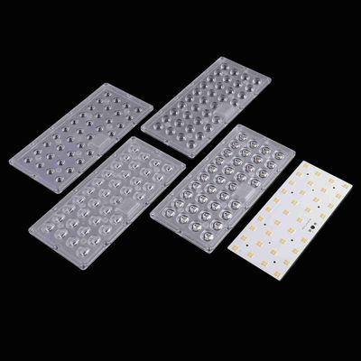 Parcheggio 100W Colore 3000K-6000K LED Street Light Componenti Illuminazione stradale