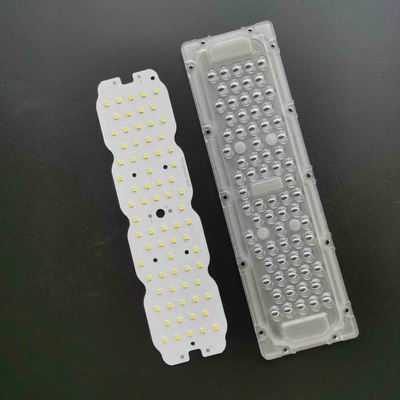 Componenti per lenti a riflettore a luce di strada a led per sostituire la lampada HPS