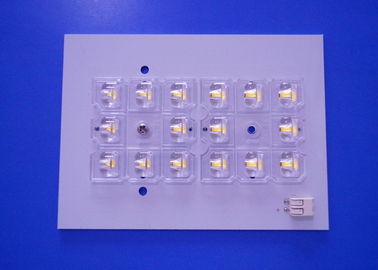 PWB di Smd principale materiale di alluminio colore solare di bianco della lampada del piatto del PWB su misura 1 strato