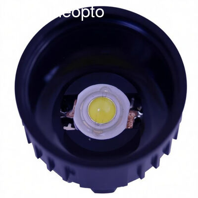 Lente LED ottica PMMA con angolo di visione di 45 gradi e dimensioni 19,8x10,75 mm per faretto LED