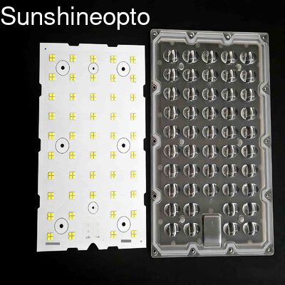 192PCS 3030 SMD LED Street Light Module con dissipatore di calore da 210x240x35mm per applicazioni di potenza da 150W
