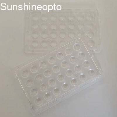 Array di lenti a LED a 60 gradi personalizzate in fabbrica per modulo LED 3030/5050/7070