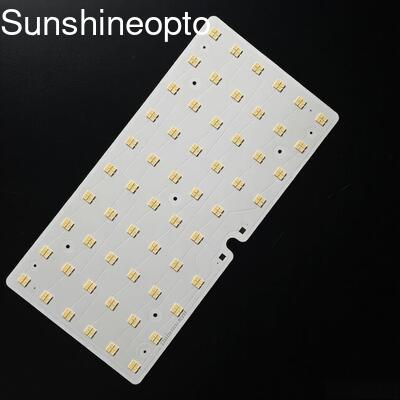 Modulo per lampione stradale a LED da 232 pezzi 3030 SMD con angolo del fascio di 115x150 gradi e lente per PC di grado ottico