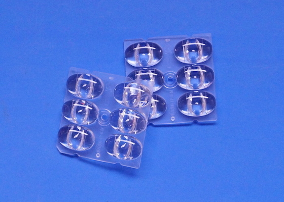 6 in 1 5050 bene durevole grandangolare di grado 160x80 TYPEII-M della lente dell'iluminazione pubblica di SMD LED
