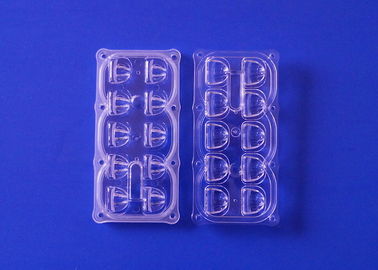 126MM 10 grado TYPEII-M 10 della lente ottica 135x55 dell'iluminazione pubblica del LED 20 watt